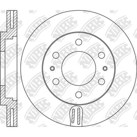 RN3001V Front Rotor 1pc For Mitsubishi