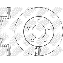 Load image into Gallery viewer, RN2052V Front Rotor 1pc For Mazda Mitsubishi Nissan