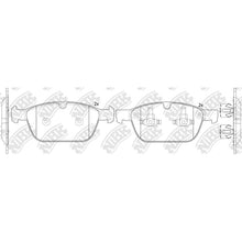 Load image into Gallery viewer, Front Brake Pads For Volvo - BREMTEC BT2111EL