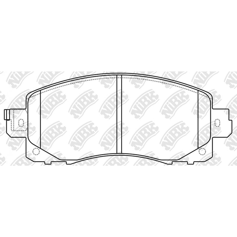 Front Brake Pads For Subaru - BREMTEC BT91370