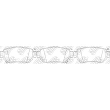 Load image into Gallery viewer, Rear Brake Pads For Nissan Renault - RDA RDB2385 PN2806