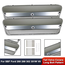 Load image into Gallery viewer, 289 302 351W FORD FABRICATED COVERS POLISHED SBF