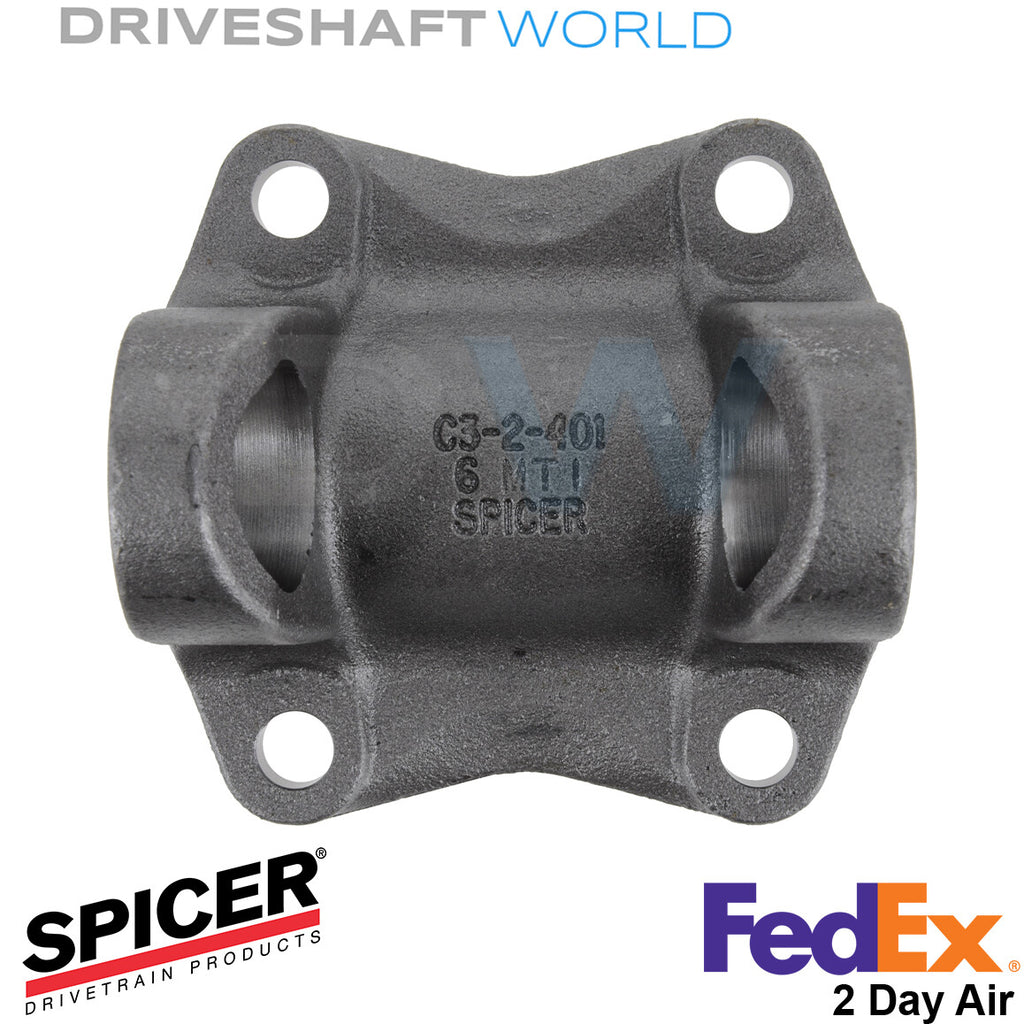 Spicer Flange Yoke 1480 Series 4xØ.500 Holes 4.750BC 3.750M Pilot