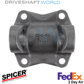 Spicer Flange Yoke 1480 Series 4xØ.500 Holes 4.750BC 3.750M Pilot
