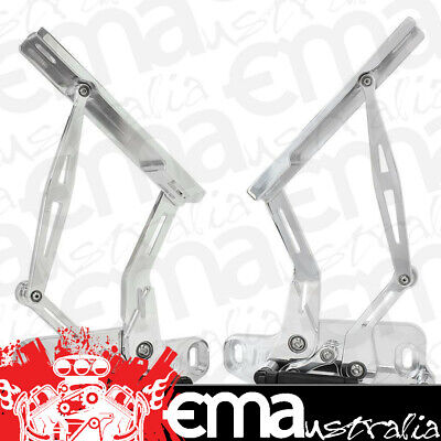 BILLET BONNET HINGE KIT POLISHHQ-WB HOLDEN, LH-UC TORANA new