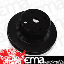 Load image into Gallery viewer, BLACK WATER PUMP V PULLEY HOLDEN V8 HQ-WB