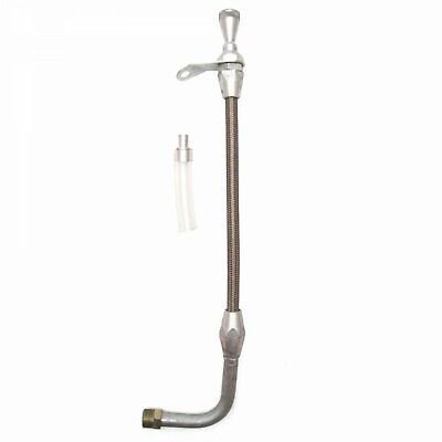 FORD C4 TRANS DIPSTICK IN PAN FIREWALL MOUNT BLACK S/S
