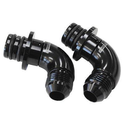 FORD 6R TRANS COOLER PORT FITTINGS FULL FLOW -8AN