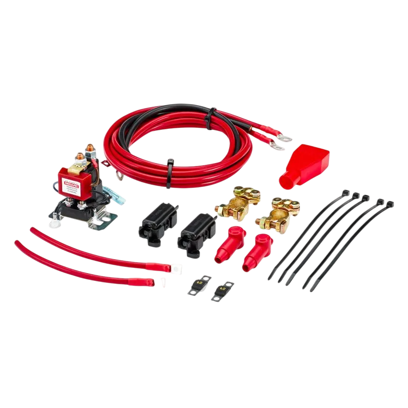 Redarc Battery Isolator 12V 100A Continuous – SBI12KIT | Surge Protected, Complete Kit for Automotive and Marine Applications