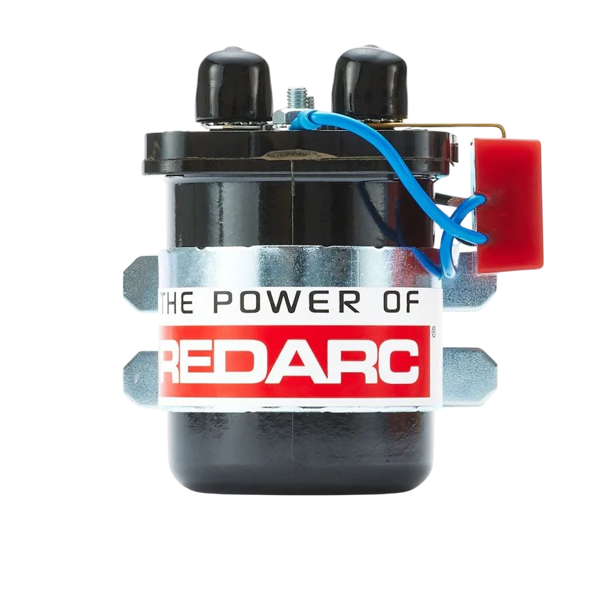 Redarc Smart Start Dual Sense Battery Isolator 12V 200A – SBI212D | Surge Protected, 200A Continuous, Easy Installation